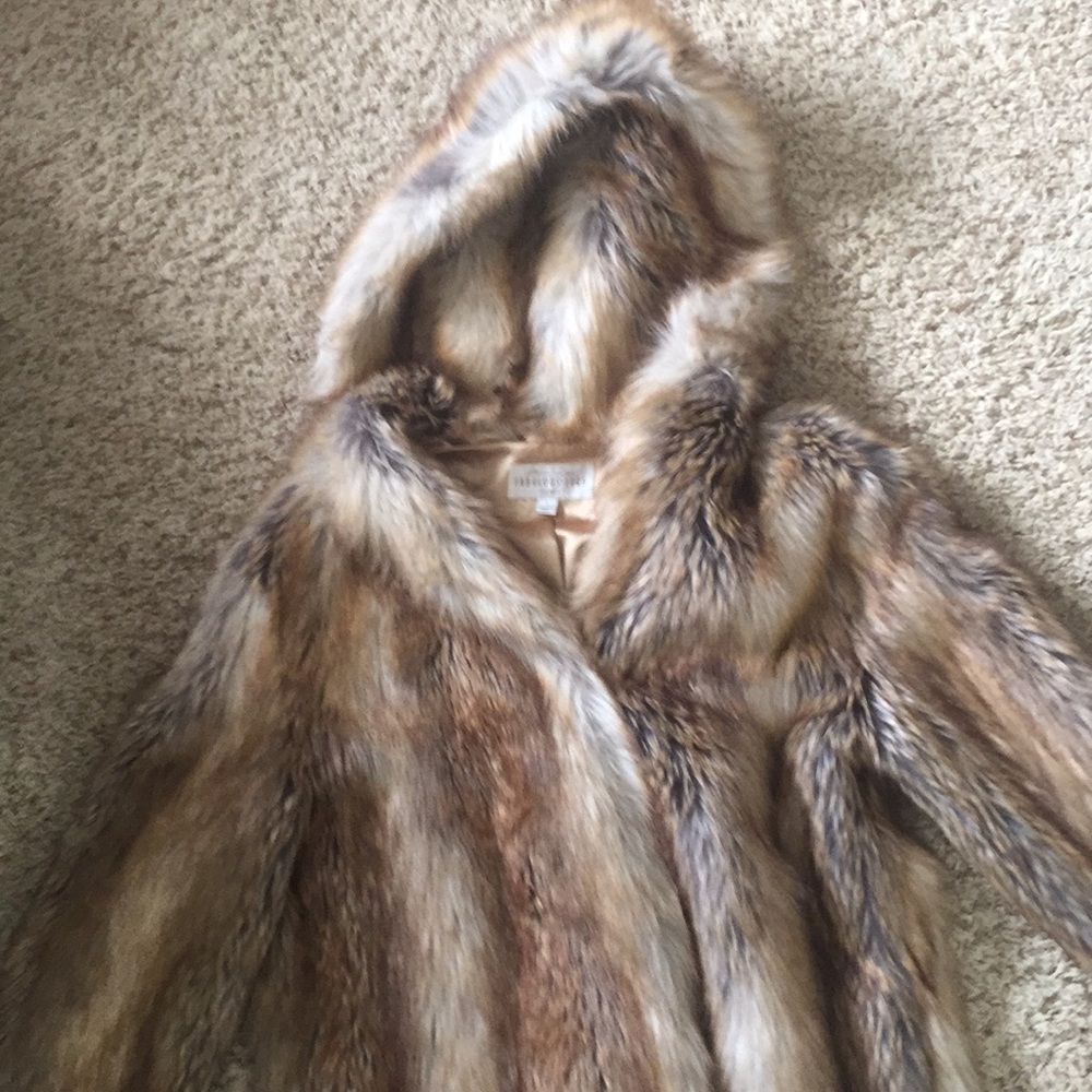 Large Faux Fur Coat